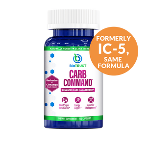 Carb Command (formerly IC-5) — Healthy Carb Management Supplement