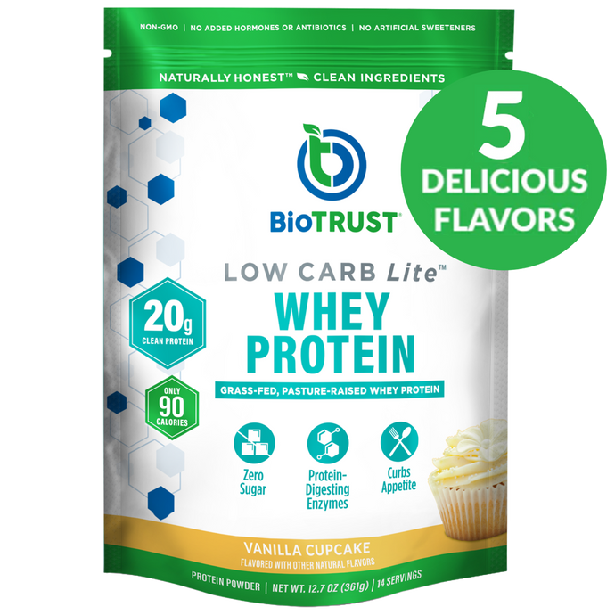 LOW CARB LITE™ PROTEIN POWDER  — GRASS-FED WHEY ISOLATE