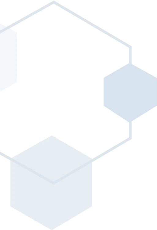 cluster of hexagons