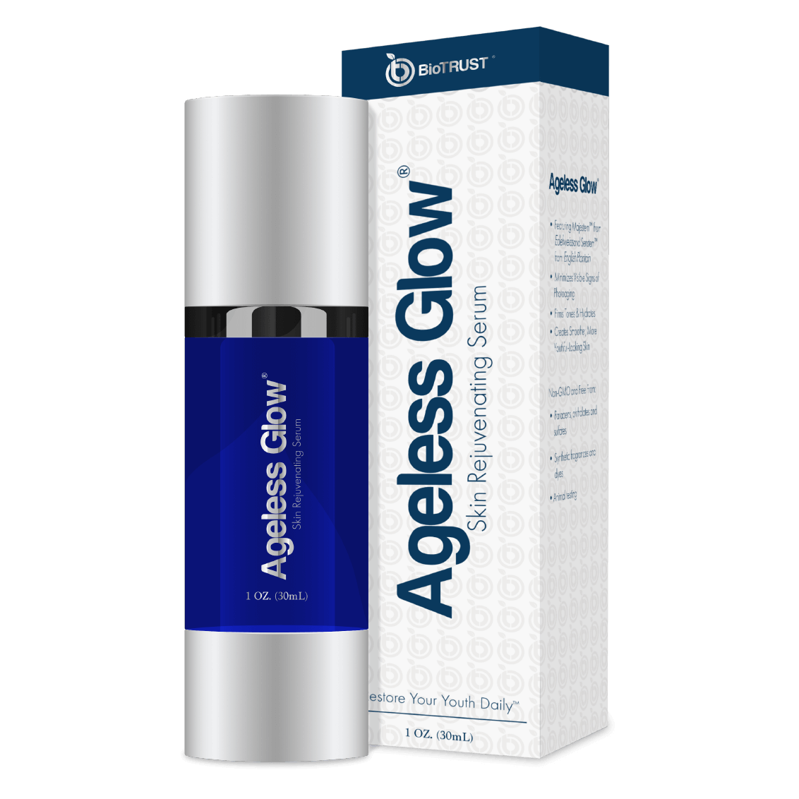 Ageless Glow  Face & Skin Rejuvenating Serum